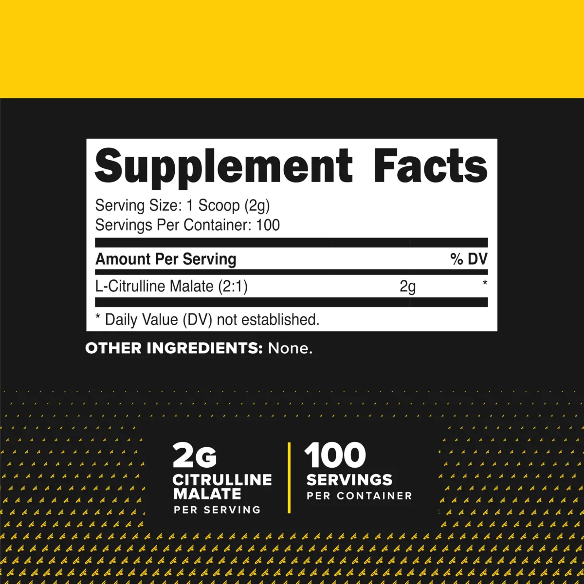 PrimaForce L-Citrulline Malate Powder 200g (7oz) | Vegan, Non-GMO Pre-Workout for Energy & Recovery - view 2