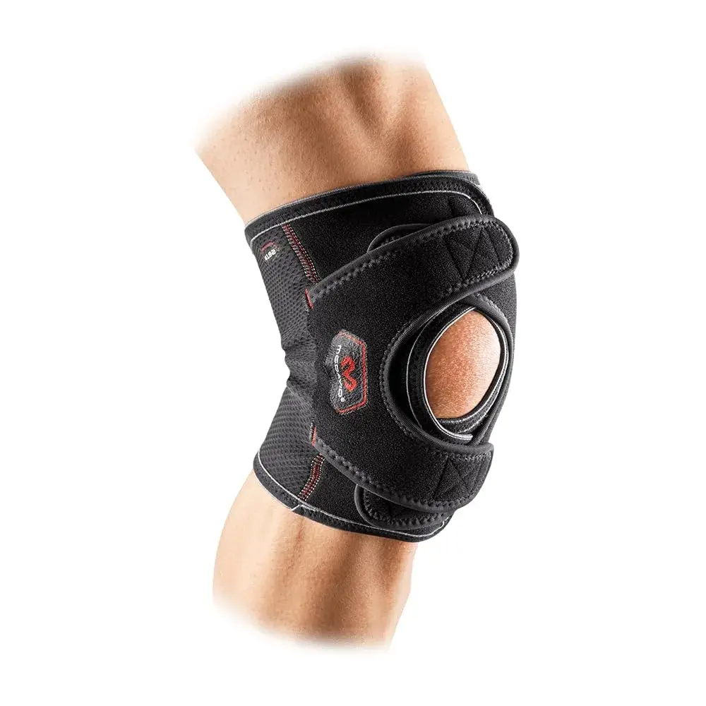 McDavid Double Wrap Knee Support Brace Large | Patella Support for Jumpers Knee, Runners Knee, Pain Relief - view 2