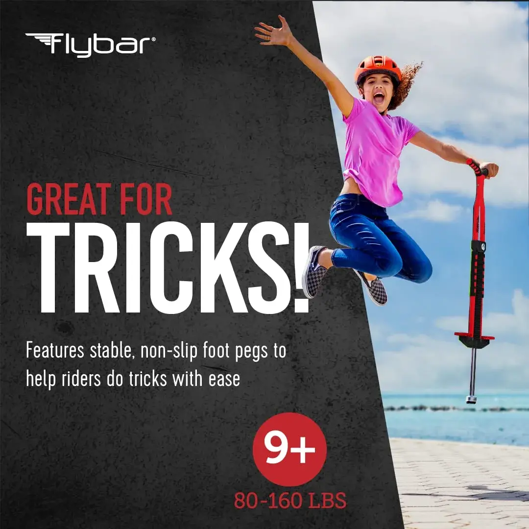 Flybar Master Pogo Stick 42 inches (106.7 cm) | ASTM-Tested for Kids Ages 9+, 80-160 lbs - view 3