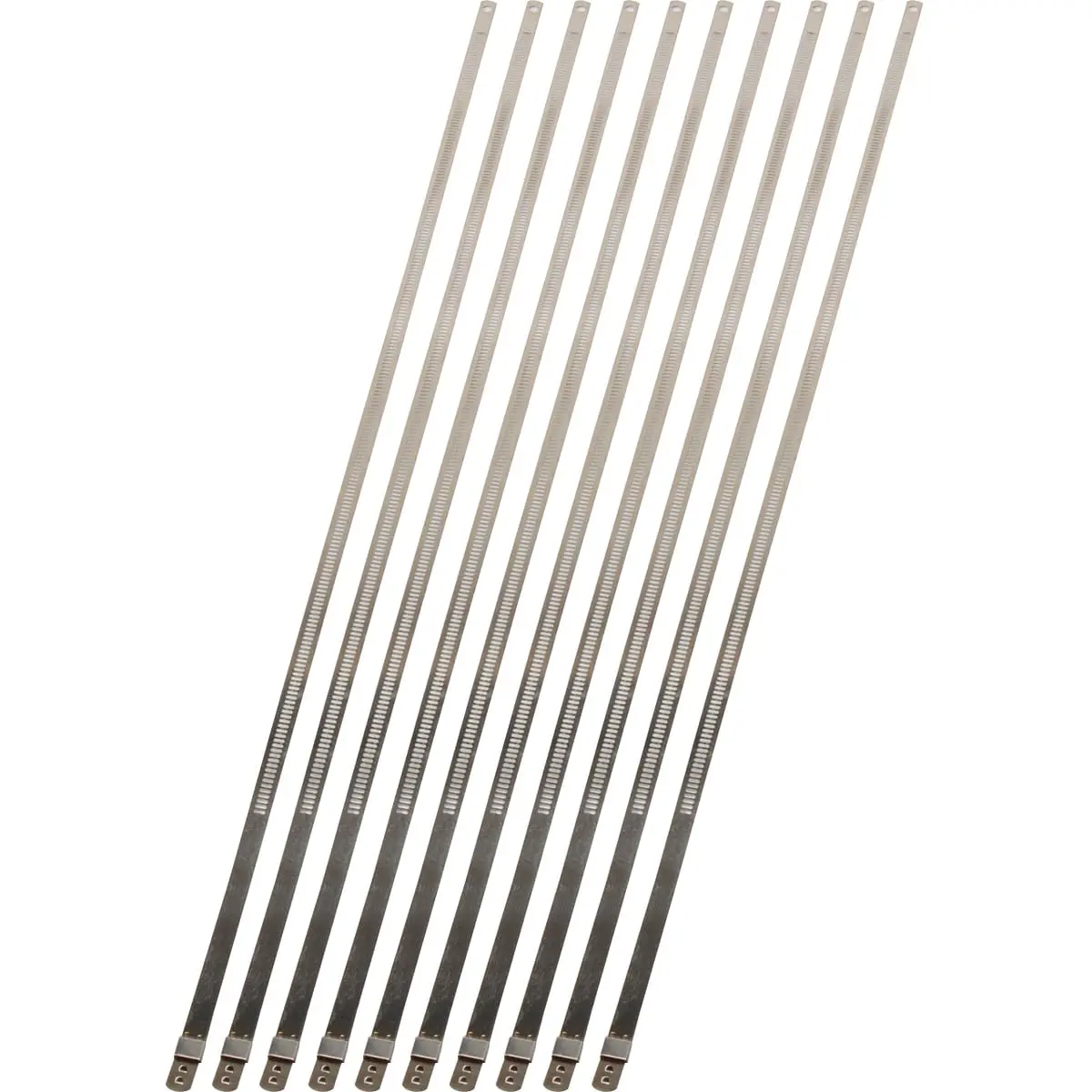 Design Engineering Stainless Steel Positive Locking Ties for High Heat | Heavy Duty Heat-Resistant Locking Ties - main product image