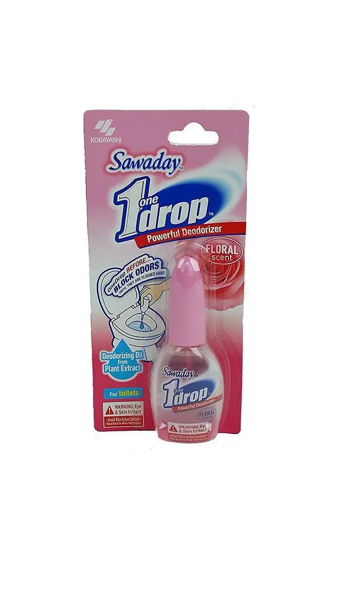 Sawaday OneDrop 0.67 Fl Oz Area Deodorizer | Floral Scent, Clear - view 2