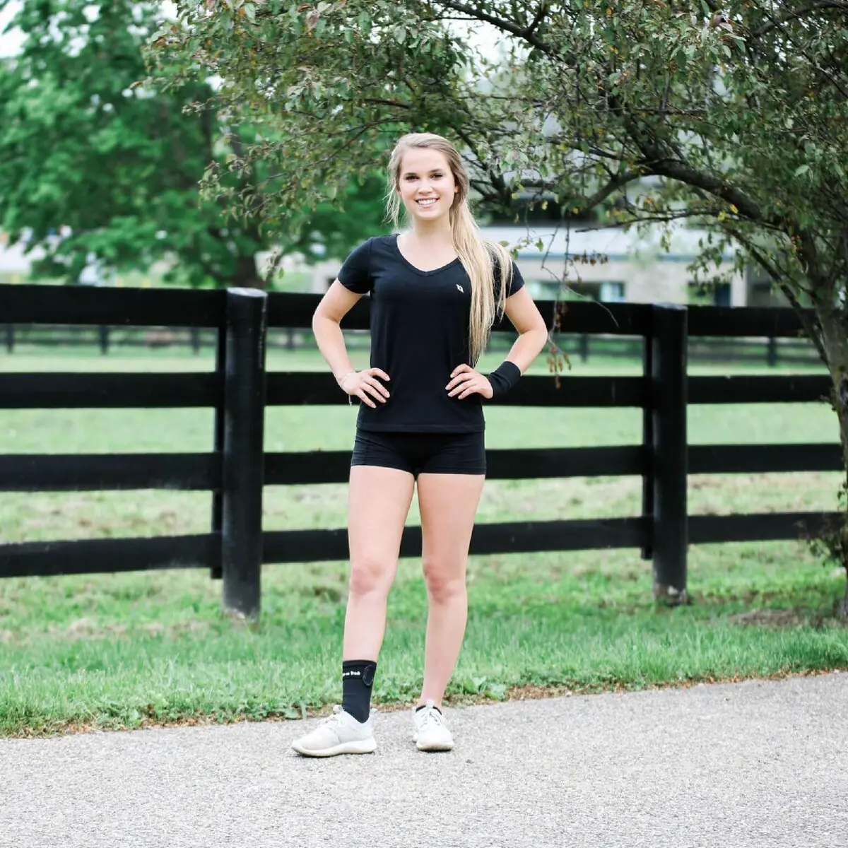 Back on Track Ankle Brace with Removable Strap 1400 | Welltex Infrared Support for Night & Active Use - view 6