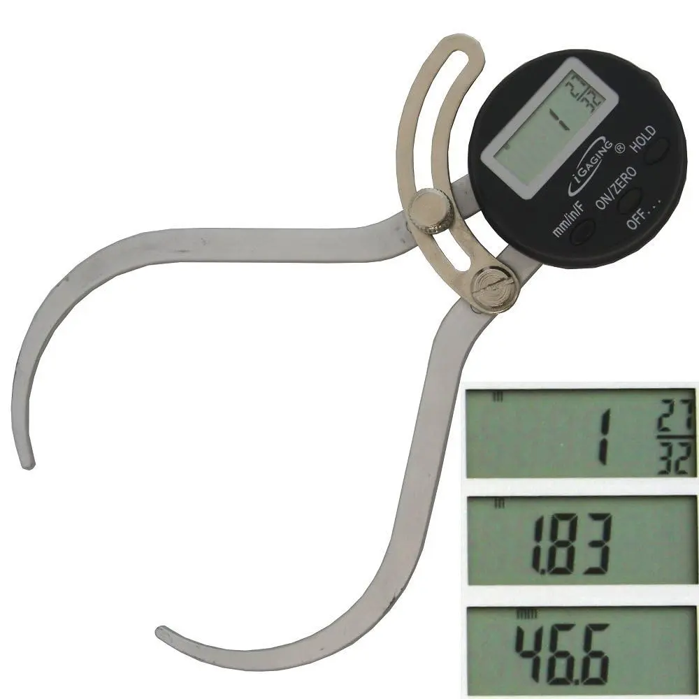 iGaging Digital Inside Caliper 6 to 7.9 Inches | High Precision, LCD Display, Inch/Metric/Fractional - main product image