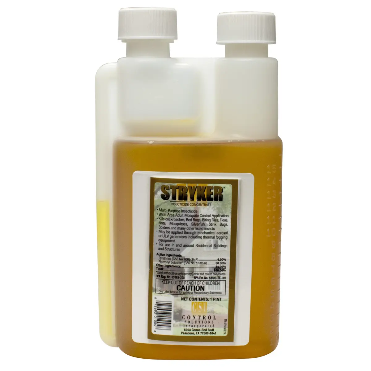Control Solutions Stryker Insecticide Concentrate 16 oz | Fast Knockdown & Wide Area Mosquito Control - main product image