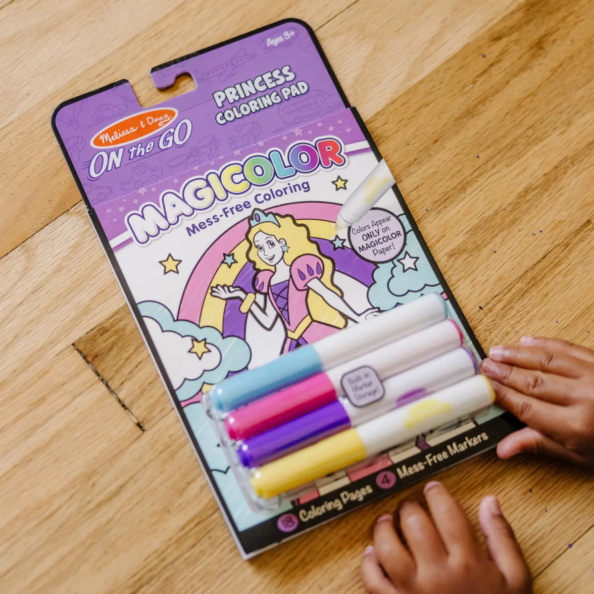 Melissa & Doug On The Go Magicolor Coloring Pad - Princess (18 Pages, 25cm x 15cm) - view 9
