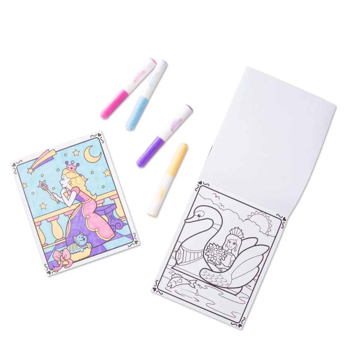 Melissa & Doug On The Go Magicolor Coloring Pad - Princess (18 Pages, 25cm x 15cm) - view 4