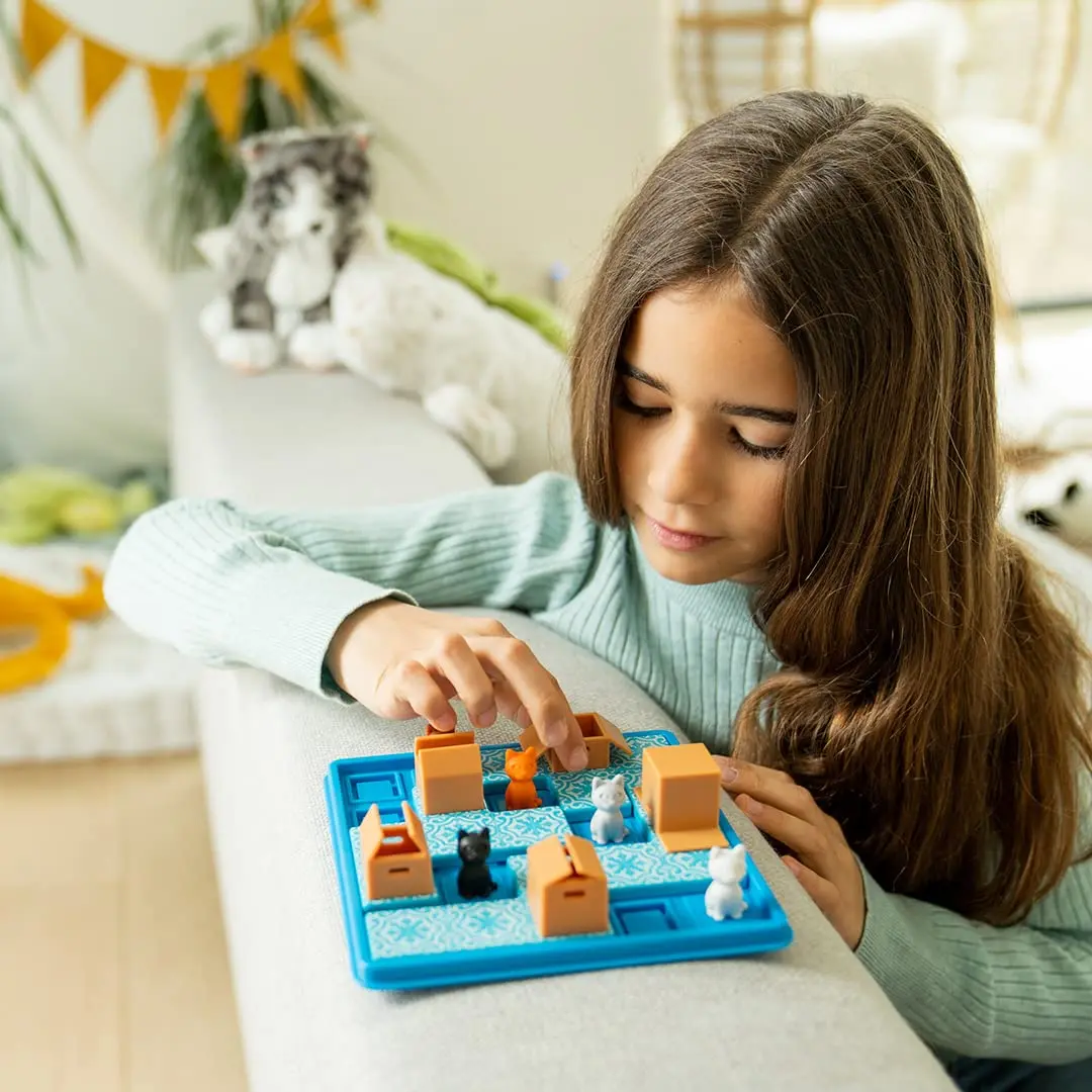 SmartGames Cats & Boxes Logic Puzzle Game 2-Pack | Award-Winning Educational Toy for Ages 7+ - view 8