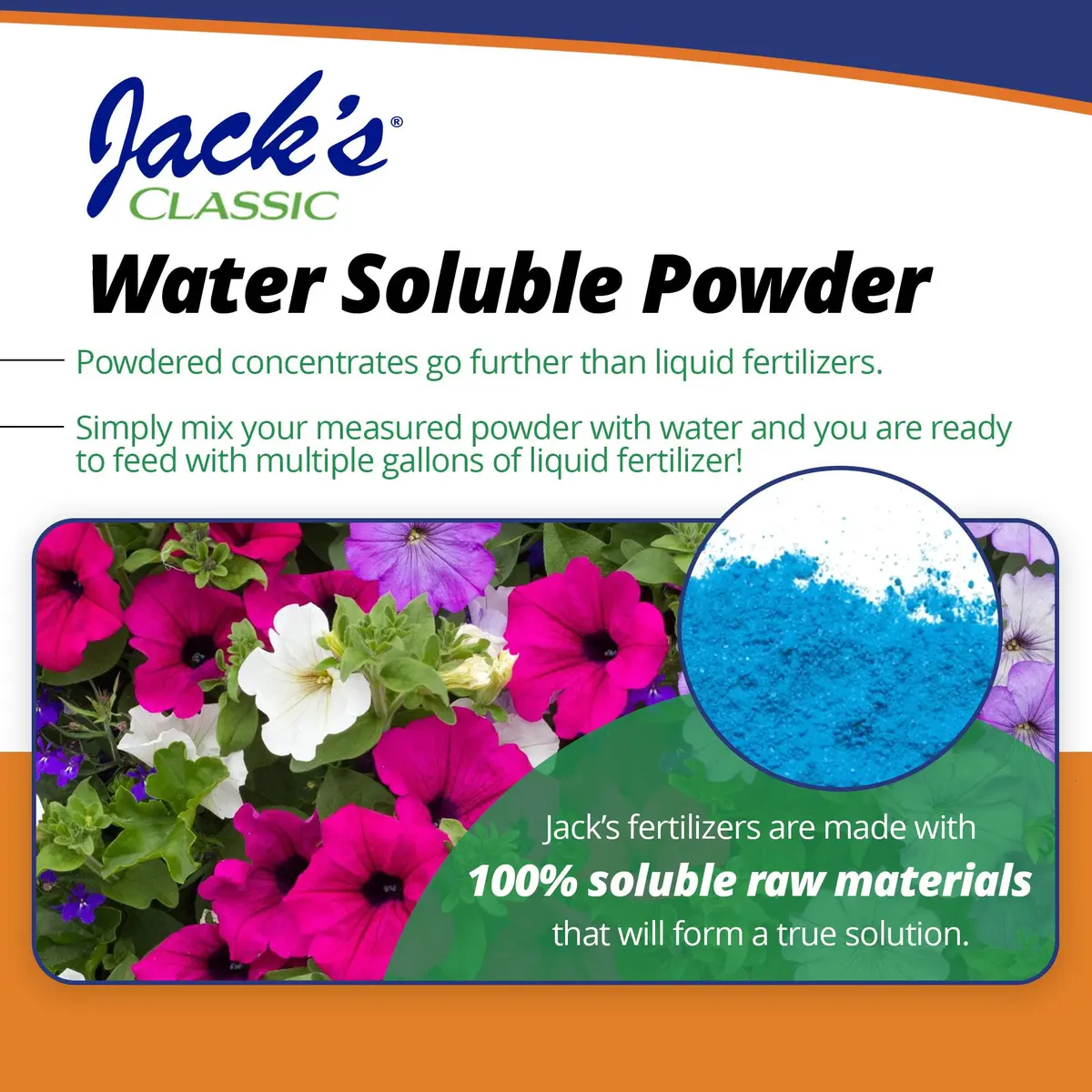 Jack's Classic 10-30-20 Blossom Booster Water-Soluble Fertilizer 1.5lb | Promotes Bright Flowers & Healthy Growth - view 5