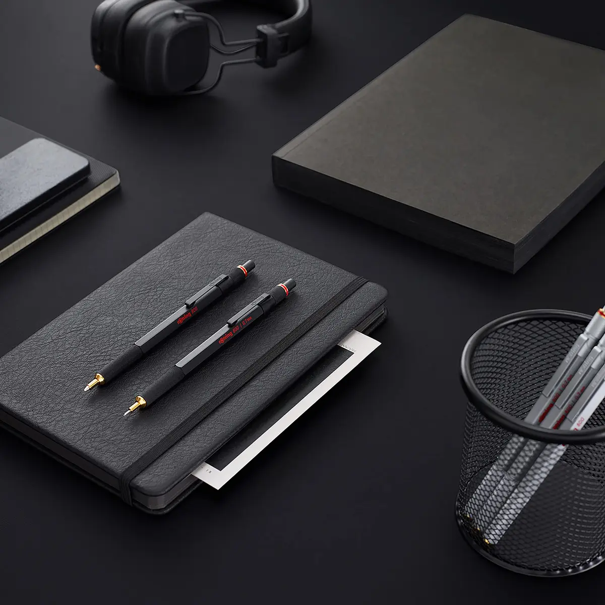 Rotring 800 Mechanical Pencil 0.7mm | Twist & Click Retractable Metal Body - view 4