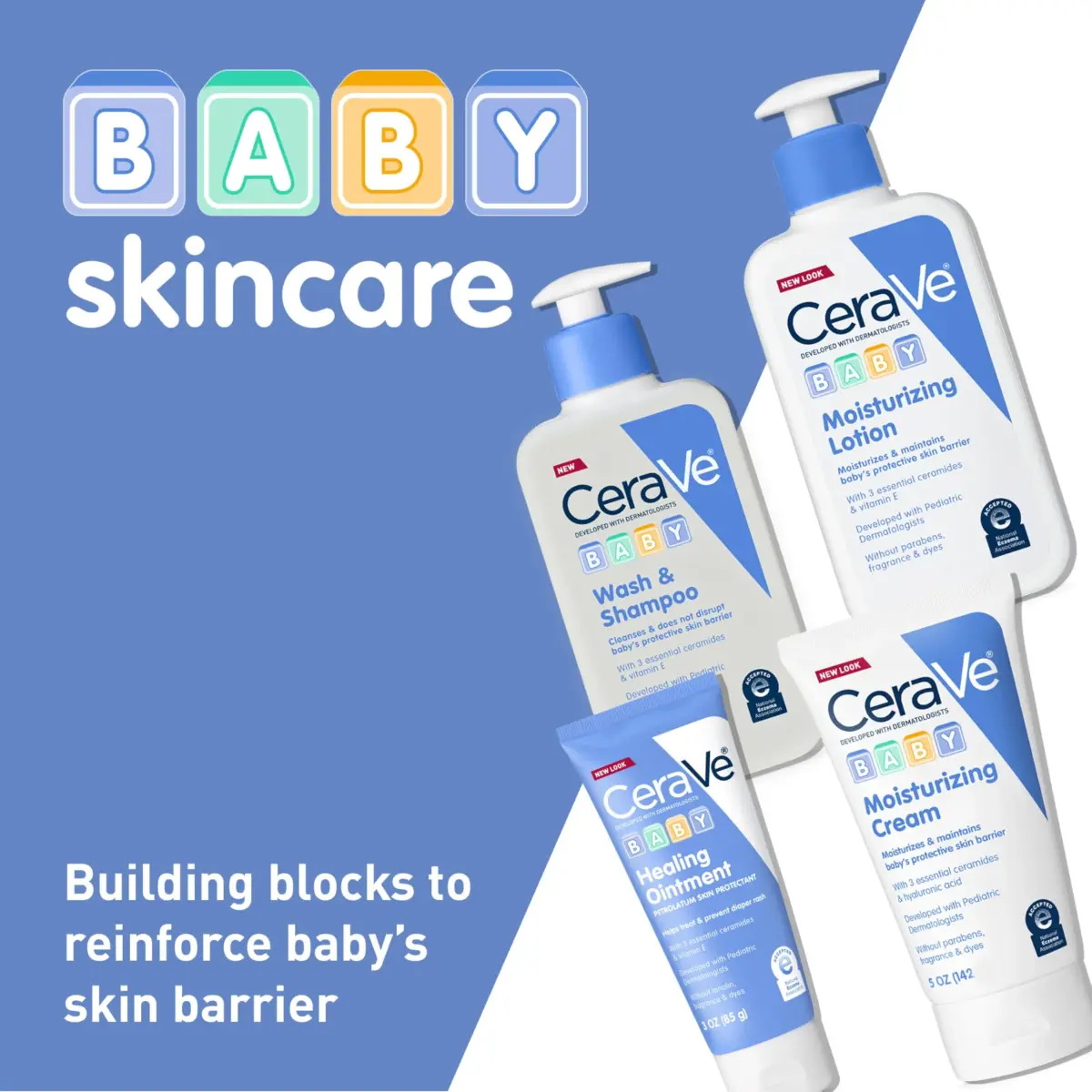 CeraVe Baby Moisturizing Lotion with Ceramides, Niacinamide & Vitamin E, Fragrance-Free, 237ml (8 Fl Oz) - view 5