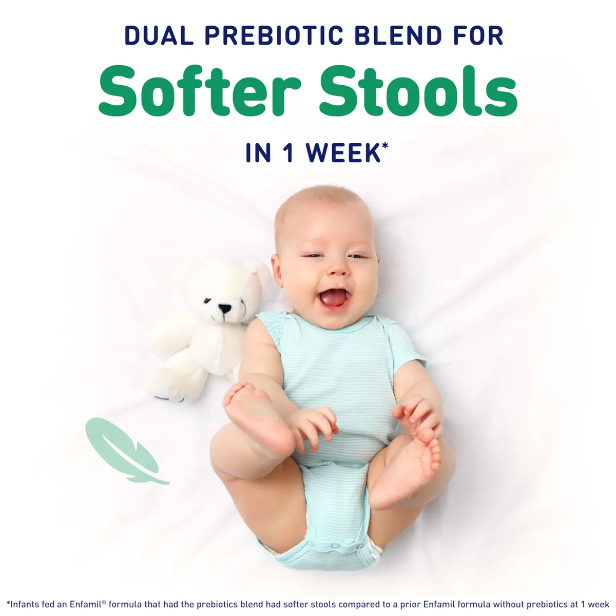 Enfamil Reguline Baby Formula for soft, comfortable stools, 19.5 Oz | Complete infant nutrition with prebiotics & DHA support - view 2