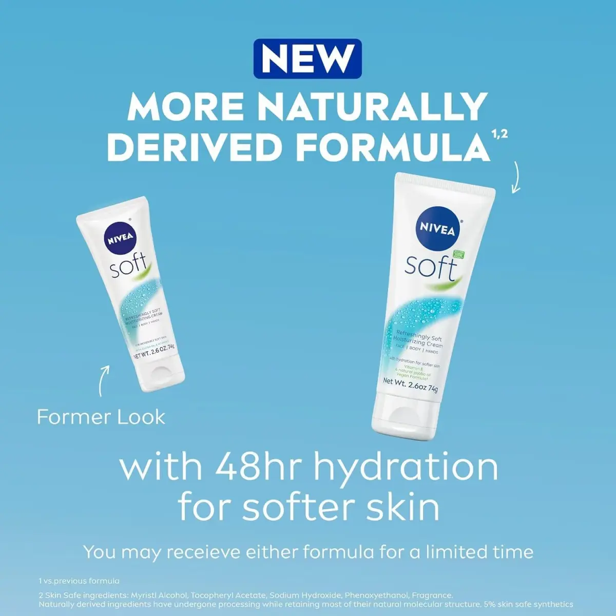 NIVEA Soft All-Purpose Moisturizing Cream 156 g (5.5 oz) | Fast-Absorbing Daily Hydration - view 7