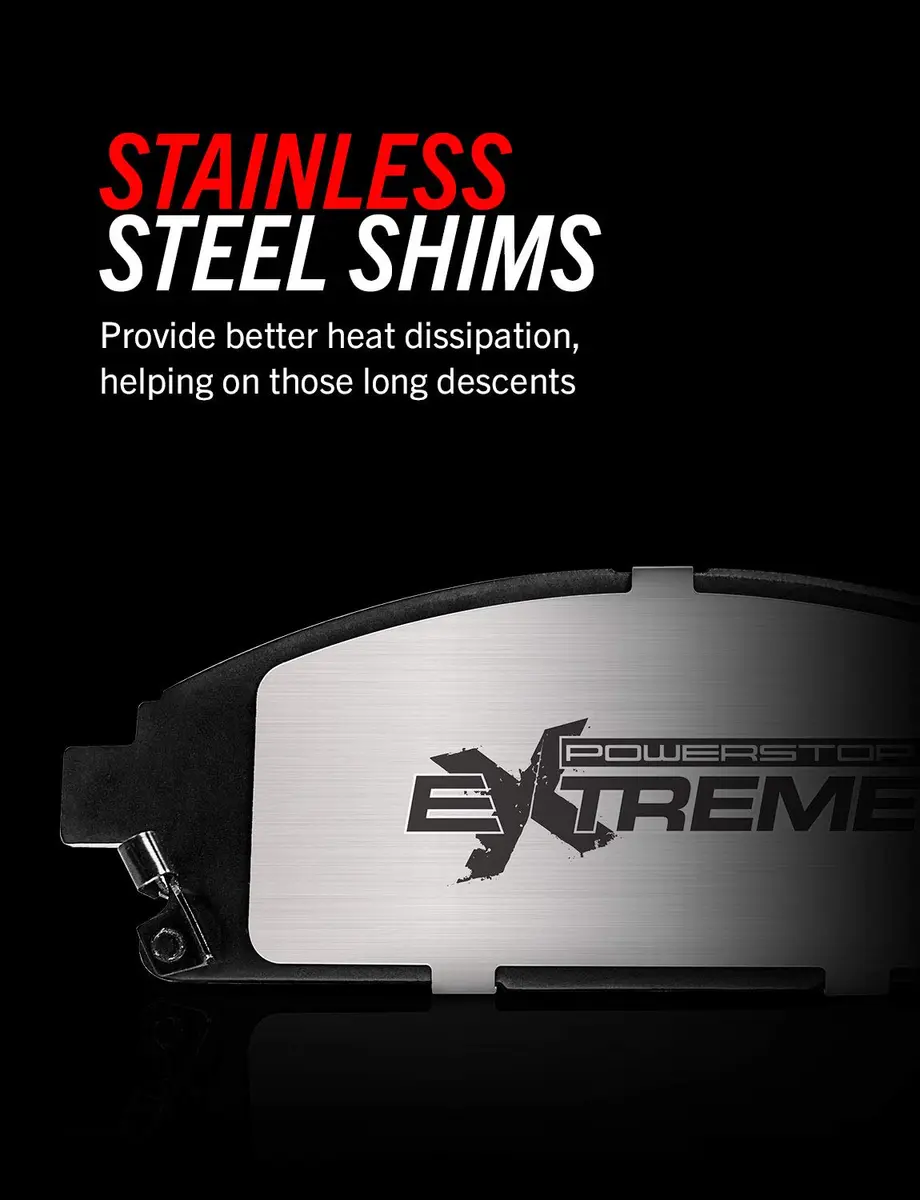 PowerStop Evolution Truck & Tow Z36 Brake Pad Set Rear Z36-1602 | Heavy-Duty Stopping Power - view 4