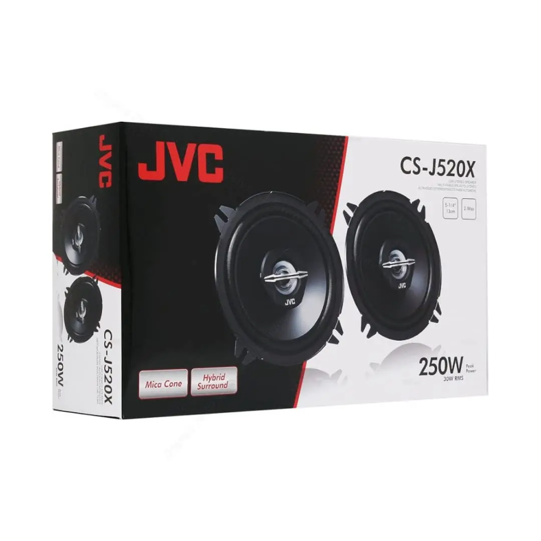 JVC CS-J520X 5.25-Inch 2-Way Coaxial 250W Speakers | Balanced Sound & Easy Fit - view 7