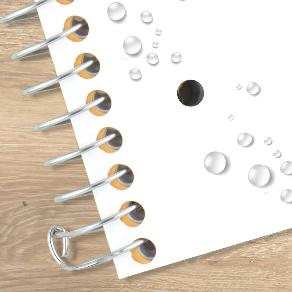 Five Star Spiral Notebook 8-1/2" x 11" 200 Sheets White | College Ruled Paper with Water Resistant Cover - view 6