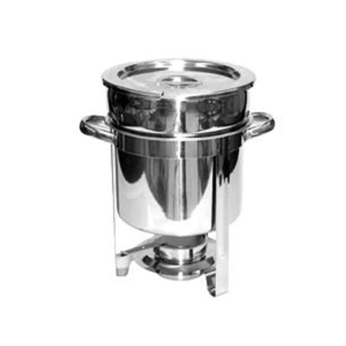 Tiger Chef Soup Warmer 7 Qt Stainless Steel Food Service Buffet Set | Elegant Catering Equipment for Parties - main product image