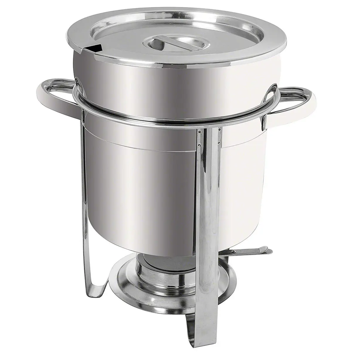 Tiger Chef Soup Warmer 7 Qt Stainless Steel Food Service Buffet Set | Elegant Catering Equipment for Parties - view 2
