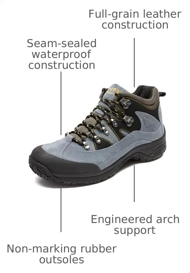 Dunham Cloud Waterproof Mid Cut Hiking Boot,Size 13X-Wide | Waterproof & Slip-Resistant - view 3