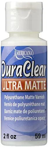 DecoArt Americana DuraClear Varnishes 2 fl oz | Ultra Matte Non-Yellowing Clear Finish - main product image