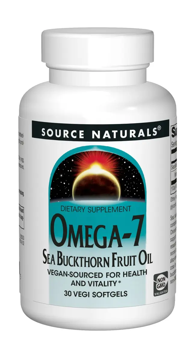 Source Naturals Omega-7-30 Vegan Softgels | Vegan Omega-7 Fatty Acid Supplement for Vitality (70-120 chars) - view 4