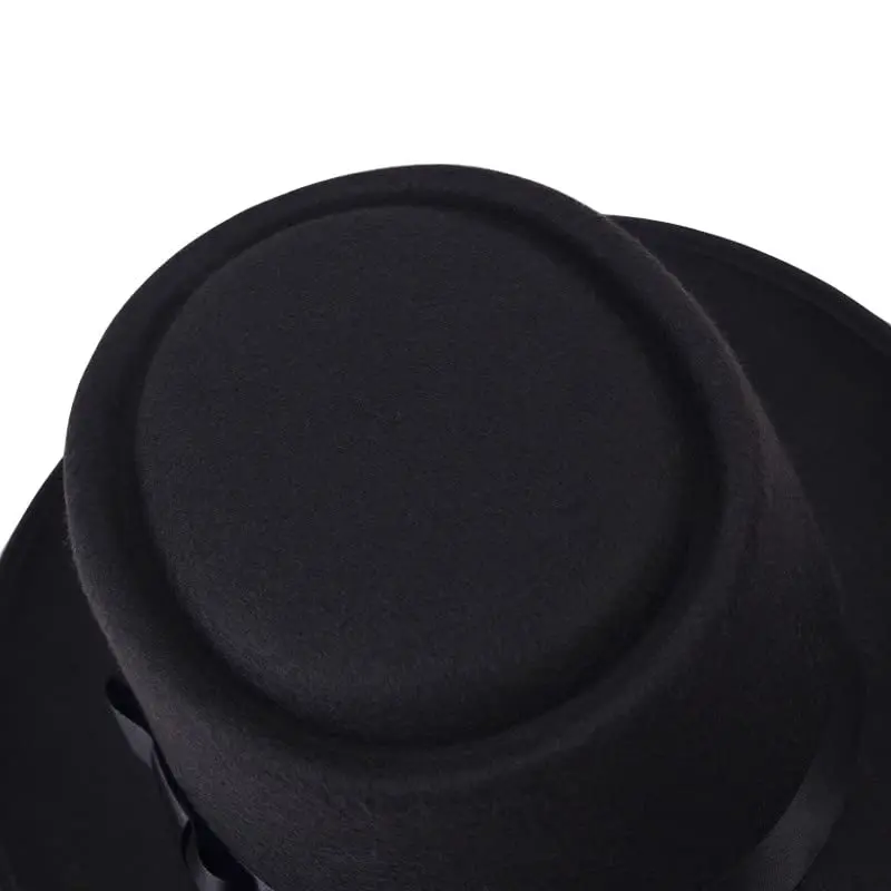 Xcoser Walter White Heisenberg Wool Felt Fedora Hat | Breaking Bad Cosplay Accessory (22-23 inches) - view 8