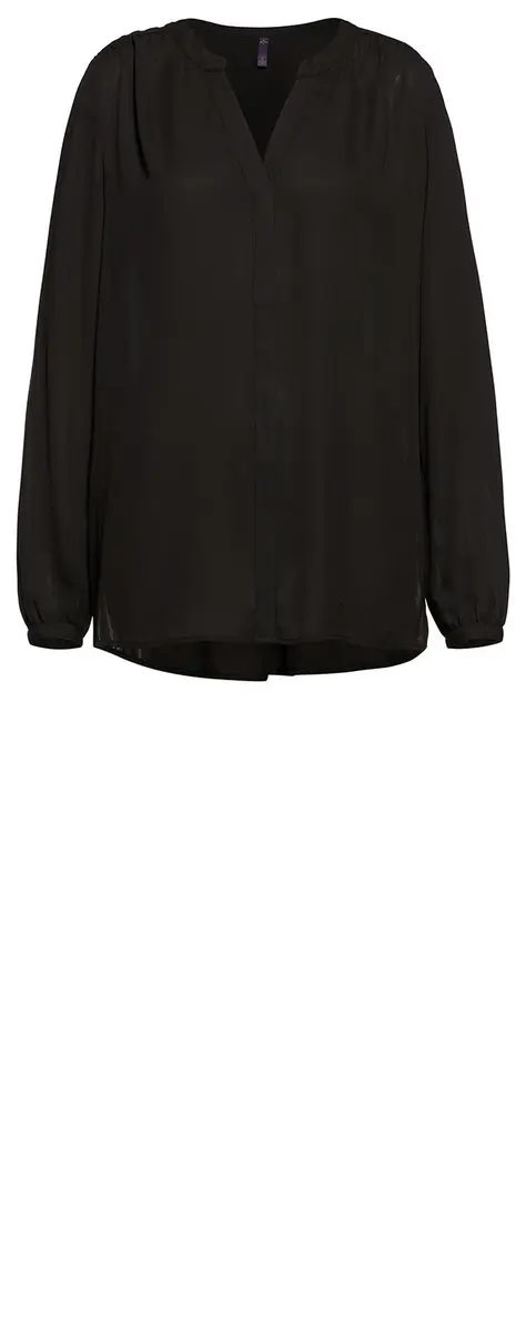 NYDJ Women’s Three-Quarter Sleeve Pintuck Blouse | Classic Lightweight Top - view 9