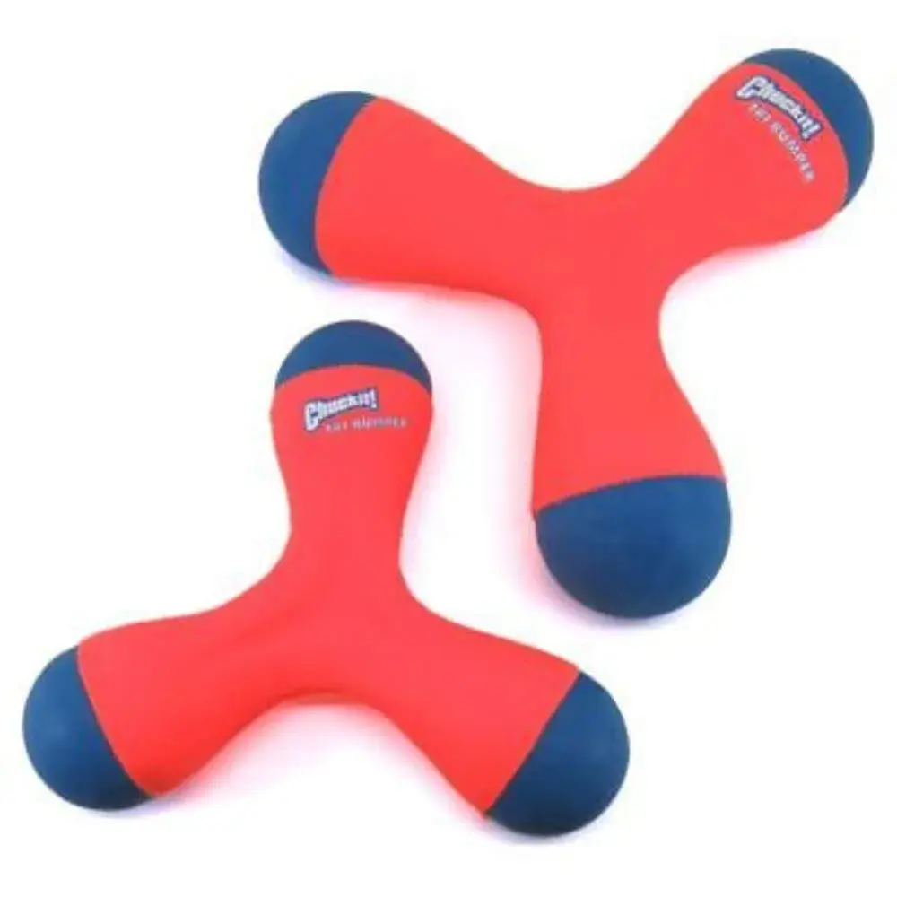 Chuckit! Tri-Bumper Fetch & Tug Dog Toy Medium | Floats & Tumbles for Exciting Fetch - view 4
