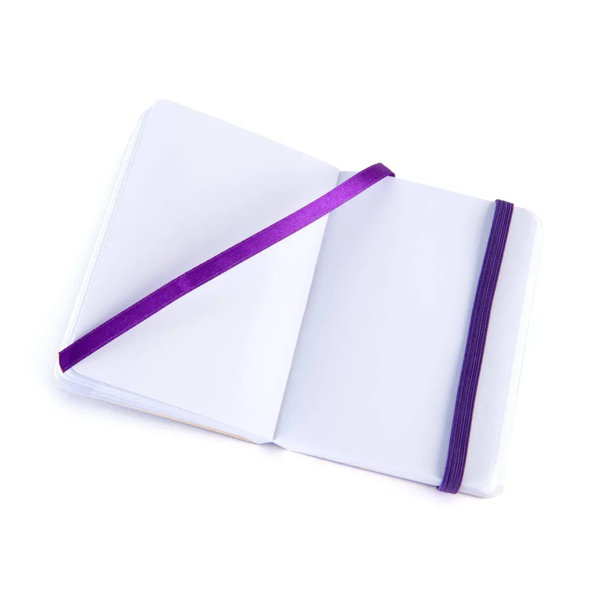 Pentalic 3" x 4" Pocket Sketchbook Traveler Journal, 160 Pages, Purple | Acid-Free Recycled Paper - view 2