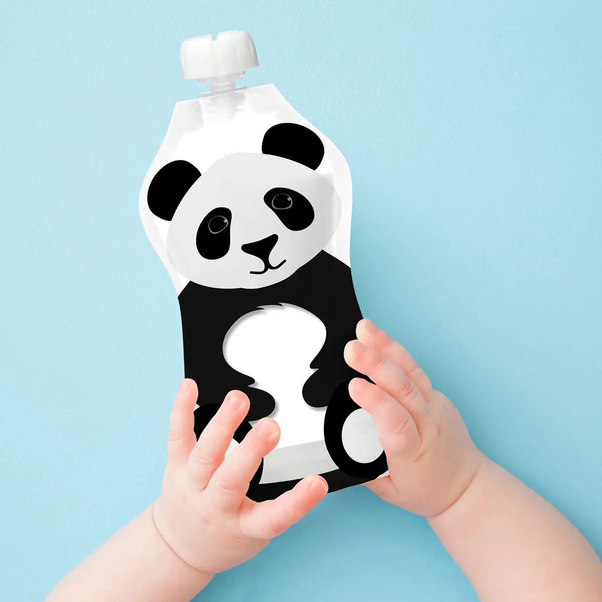 SQUOOSHI Reusable Baby Food Pouches 6 Pack | Eco-Friendly, BPA-Free, Travel-Ready - view 6