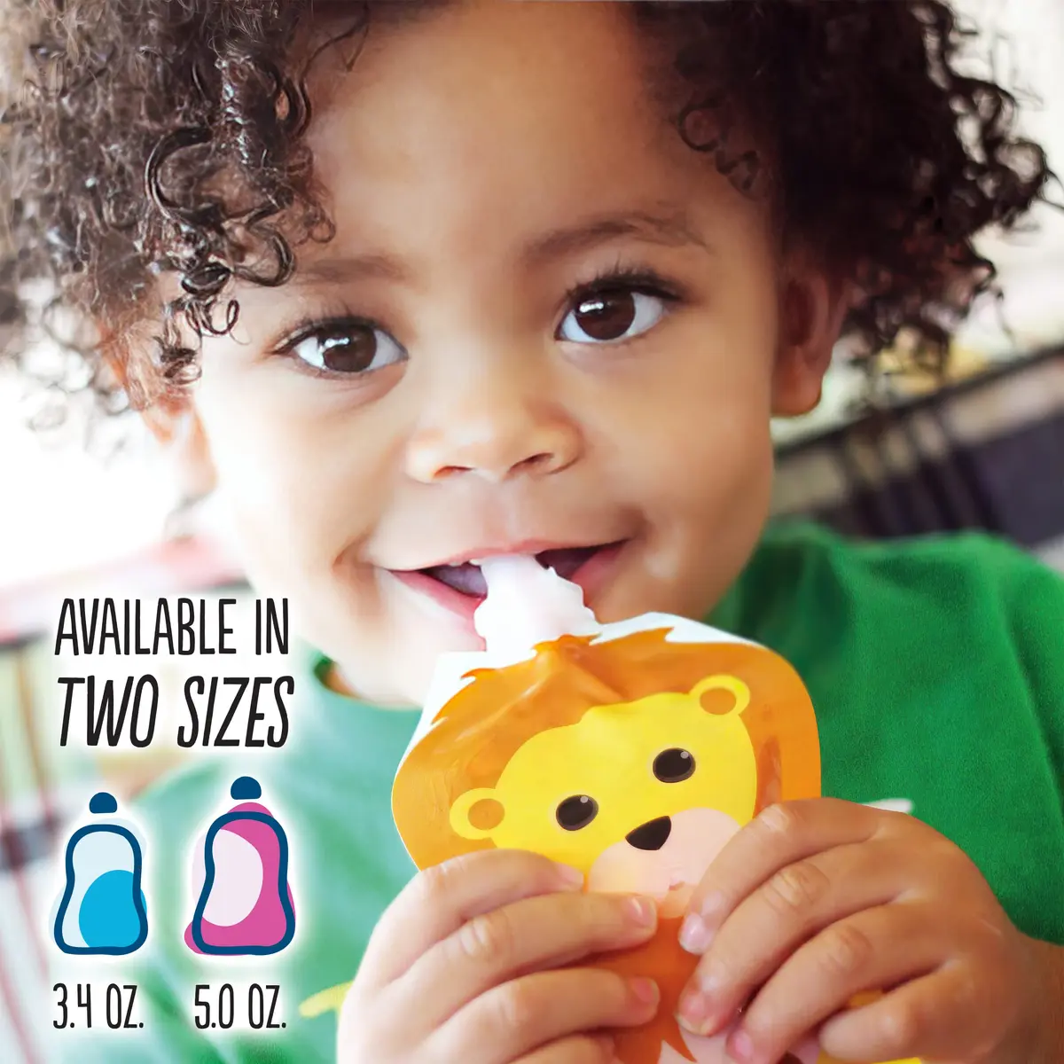 SQUOOSHI Reusable Baby Food Pouches 6 Pack | Eco-Friendly, BPA-Free, Travel-Ready - view 2