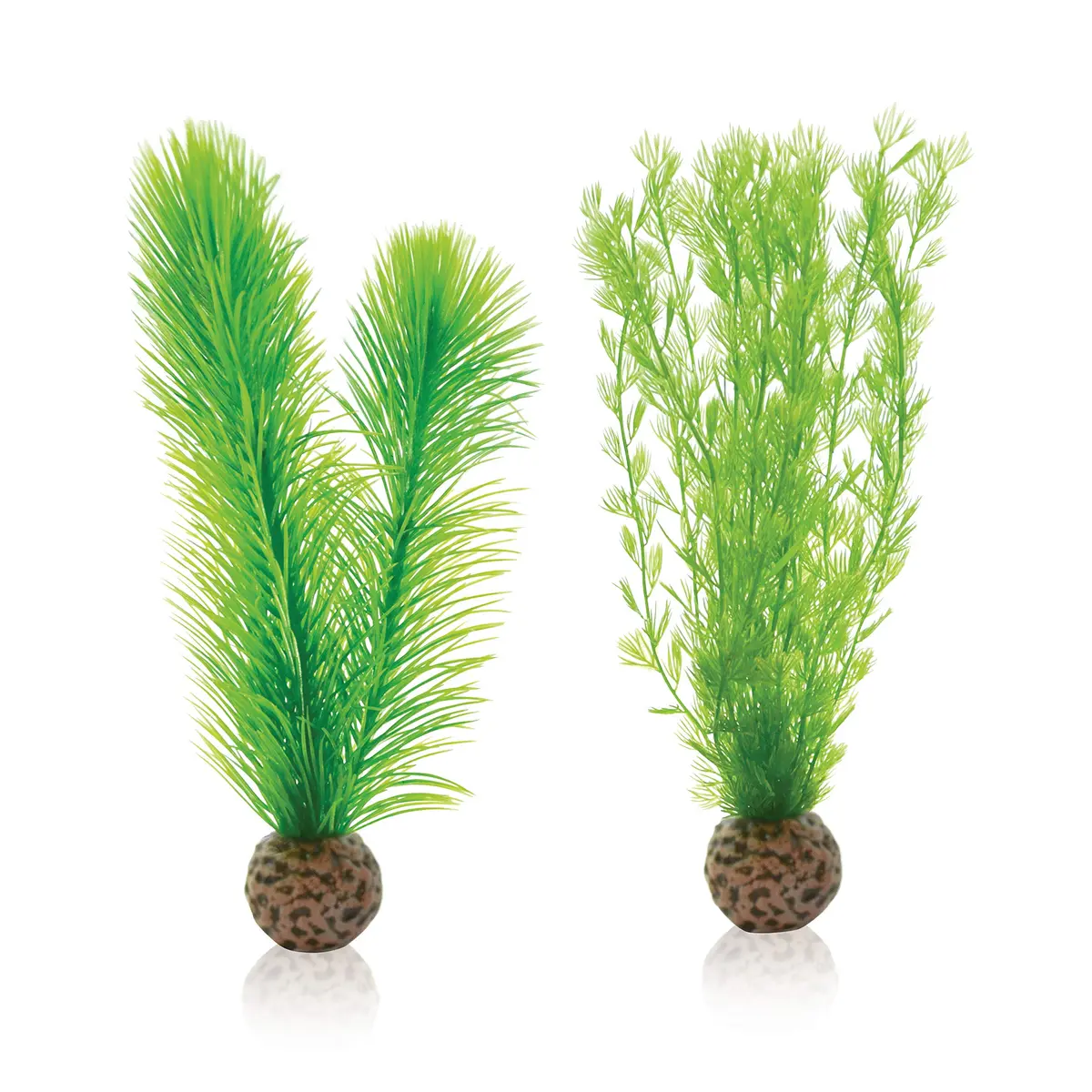 biOrb Green Feather Fern Set Small Artificial Plant | Adds Natural Look to Aquariums - main product image