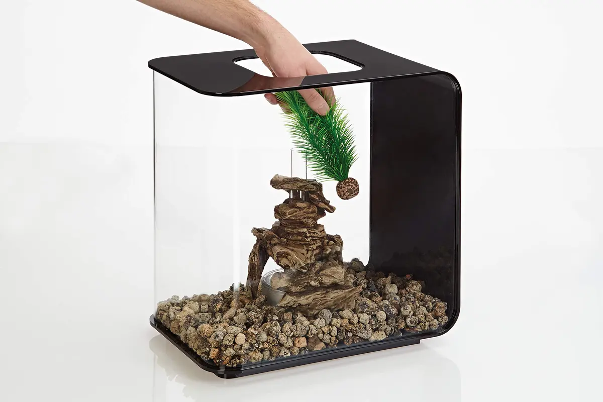 biOrb Green Feather Fern Set Small Artificial Plant | Adds Natural Look to Aquariums - view 2