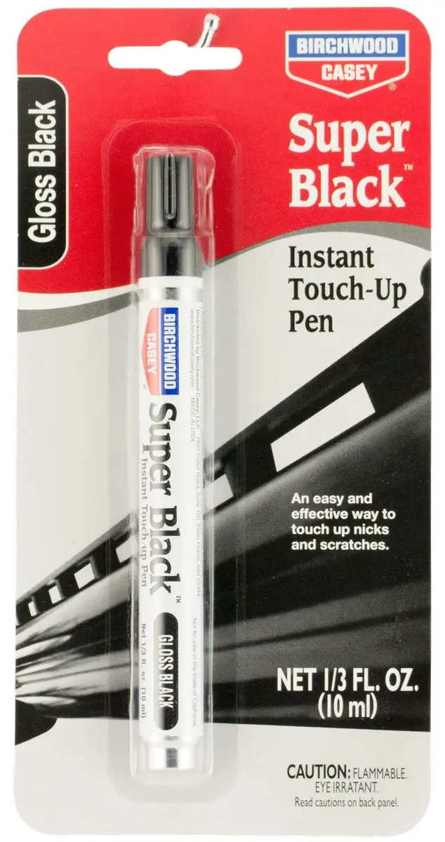 Birchwood Casey Super Black Touch-Up Pen 0.33 oz (9.3 ml) | Fast-Drying Paint Marker for Scratches - view 3