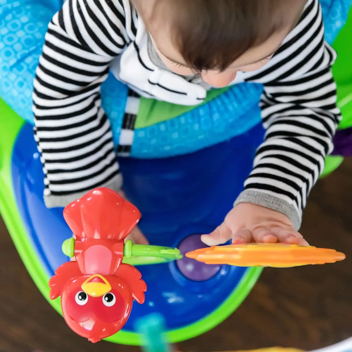 Baby Einstein Neighborhood Friends Activity Jumper with Lights and Music | 7.21 kg (15.9 lb) | 5 Height Positions - view 5