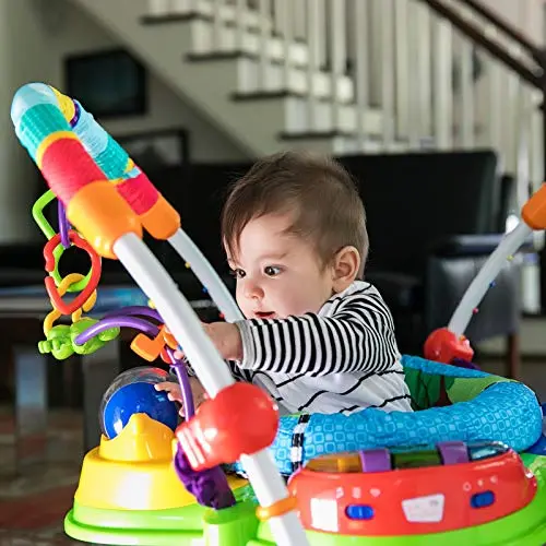 Baby Einstein Neighborhood Friends Activity Jumper with Lights and Music | 7.21 kg (15.9 lb) | 5 Height Positions - view 2