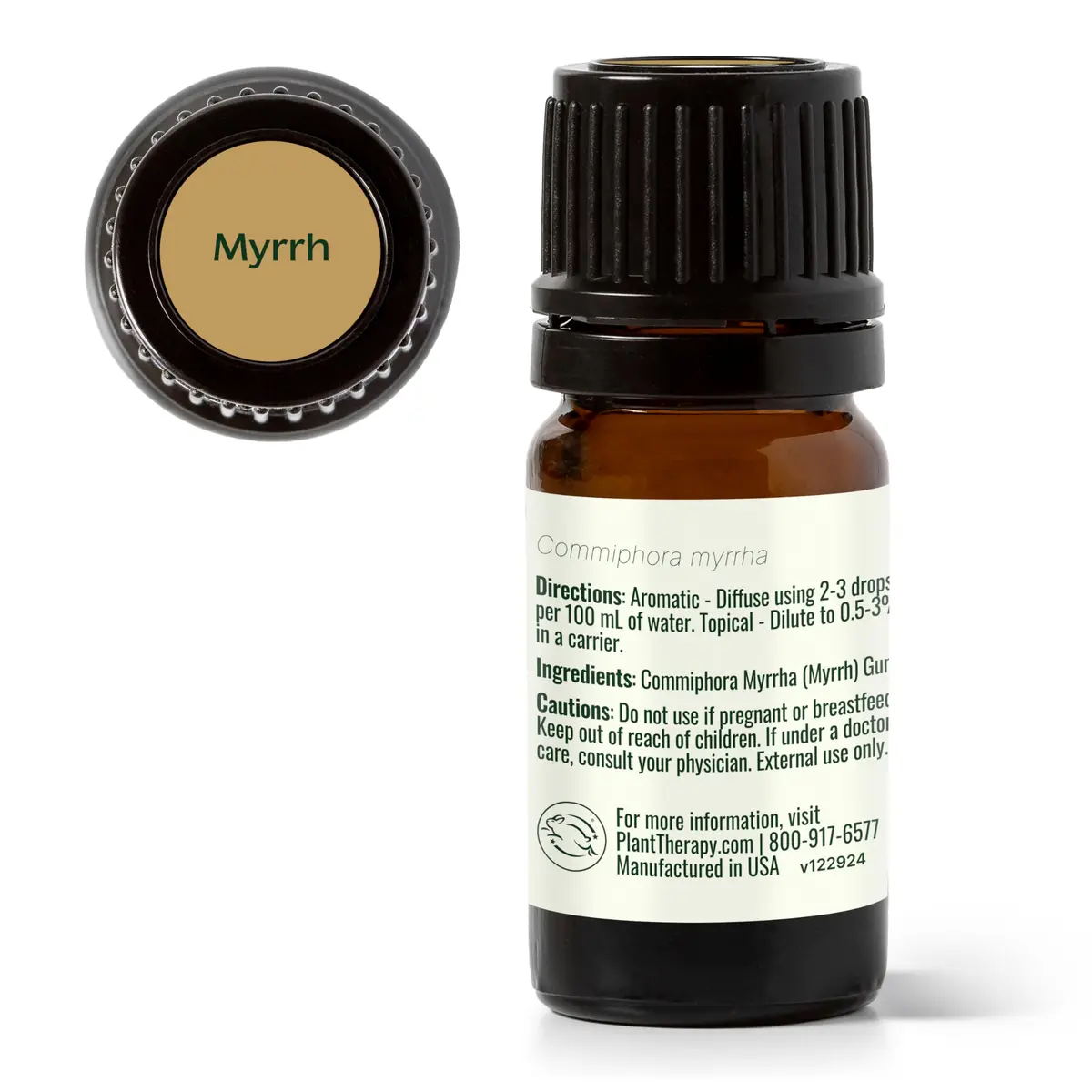 Plant Therapy Myrrh Essential Oil 5 mL (0.17 Fl Oz) | Pure, Undiluted, USDA Organic - view 8