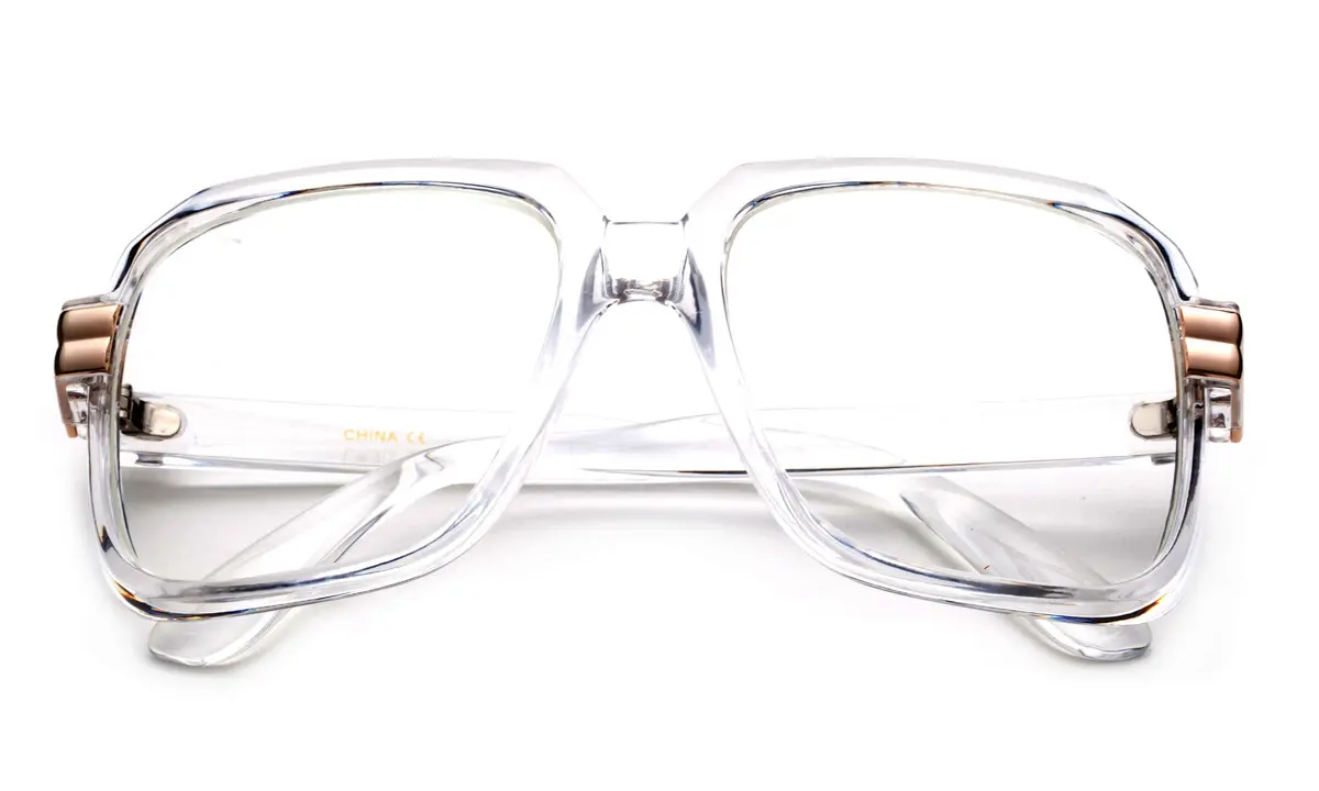 Newbee Fashion - 80's Old School Rapper Hip Hop DJ Glasses | Retro Unisex Eyewear - view 2
