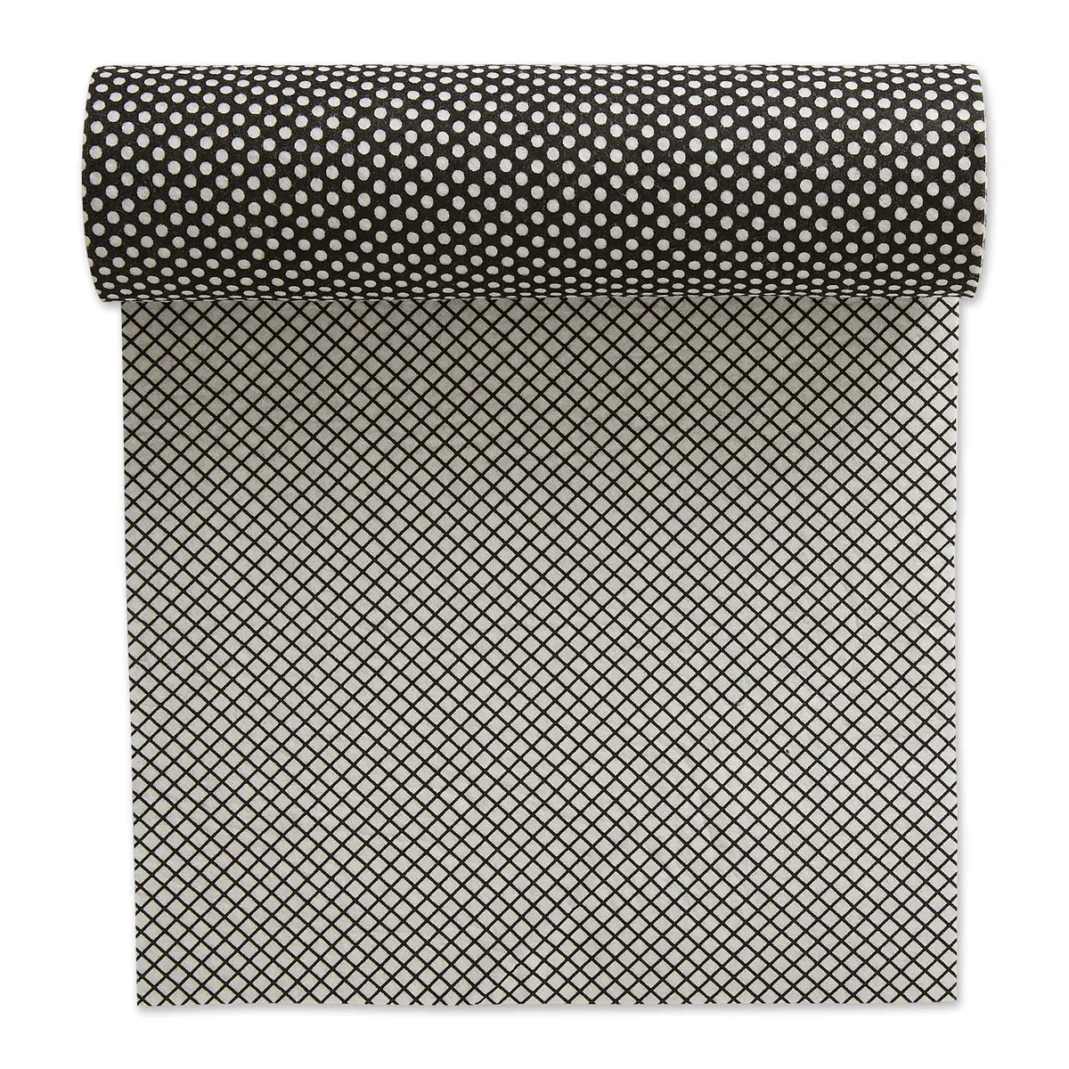 DII Shelf & Fridge Liner Collection Non-Adhesive 12x20 in Black Dots | Washable & Cut to Fit - view 2