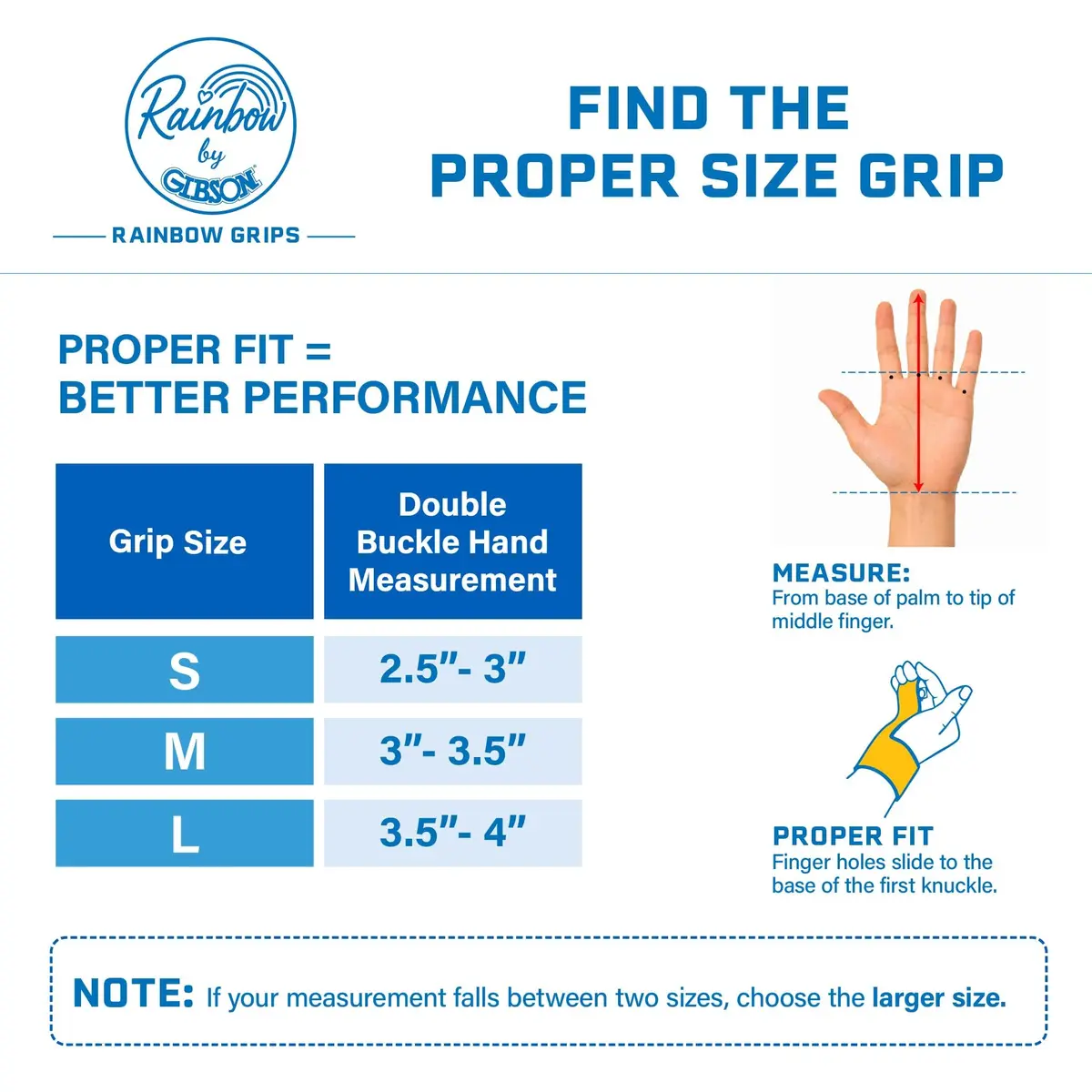Gibson Athletic Rainbow Gymnastics Grips for Beginners, Medium, 2-Pack | Leather Hand Protection with Hook & Loop Closure - view 2