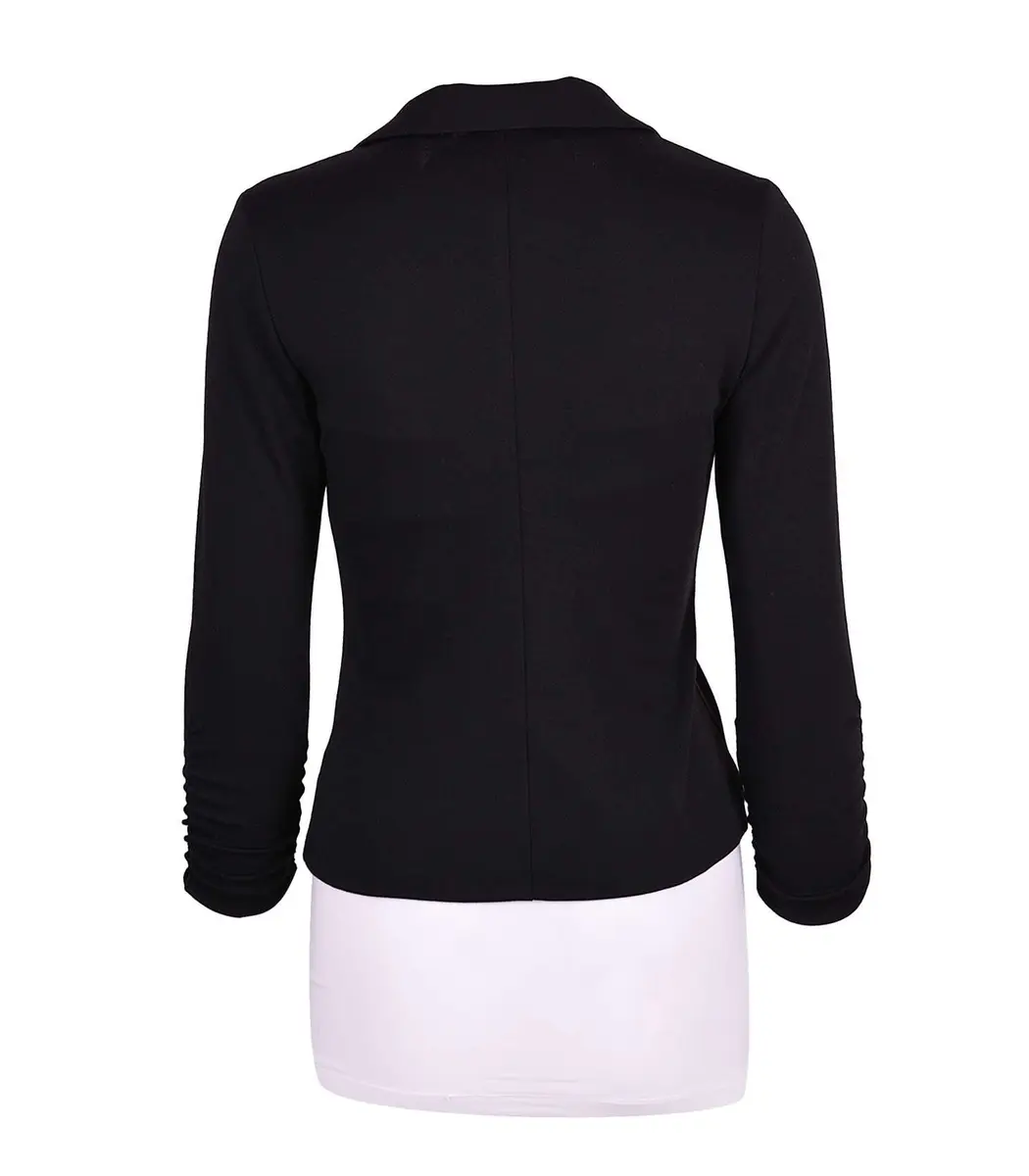 Auliné Collection Women's Casual Blazer Small | Lightweight, Stretchy & Versatile for Work & Casual Wear - view 2