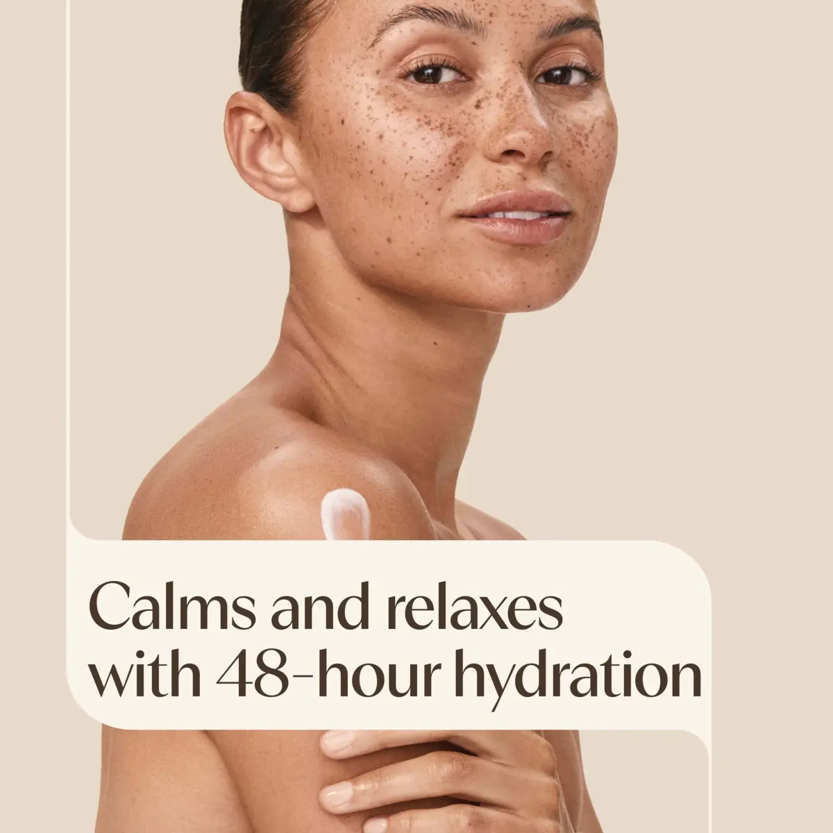 Aveeno Stress Relief Moisturizing Body Lotion, Lavender Scent with Prebiotic Oat, 532ml (18 Fl Oz Pack of 3) | 48-Hour Hydration for Sensitive Skin - view 3