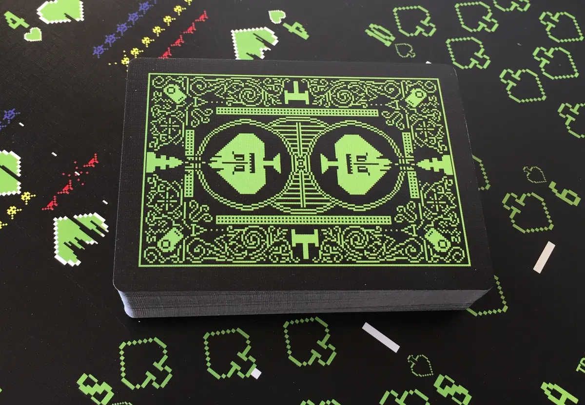 Home Run Games 8-Bit 2600 Playing Cards | Retro Pixel Deck for Card Games (2.5 x 3.5 inches) - view 4