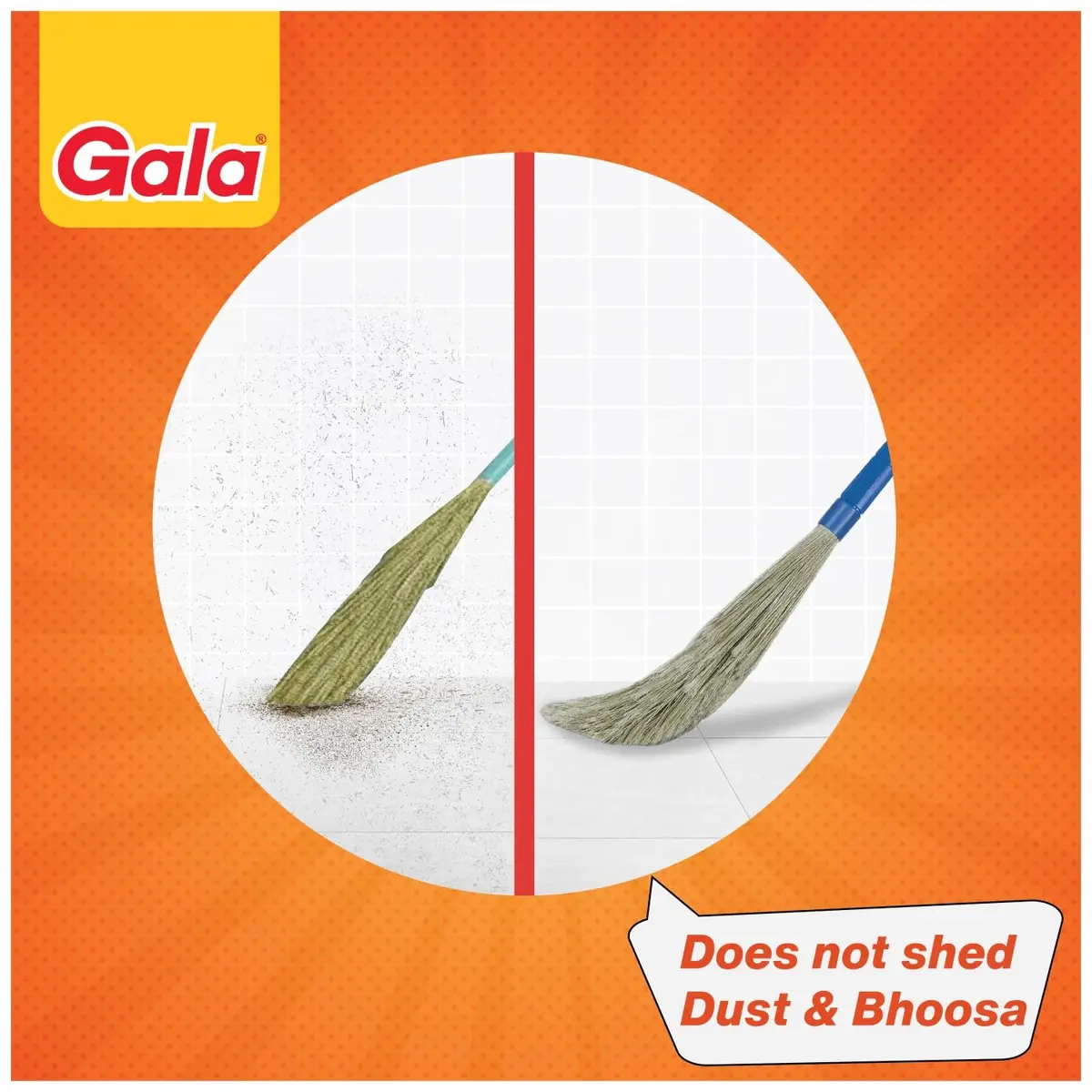GALA No Dust Floor Broom 90cm | Traditional Design for Indoor & Outdoor Cleaning - view 2