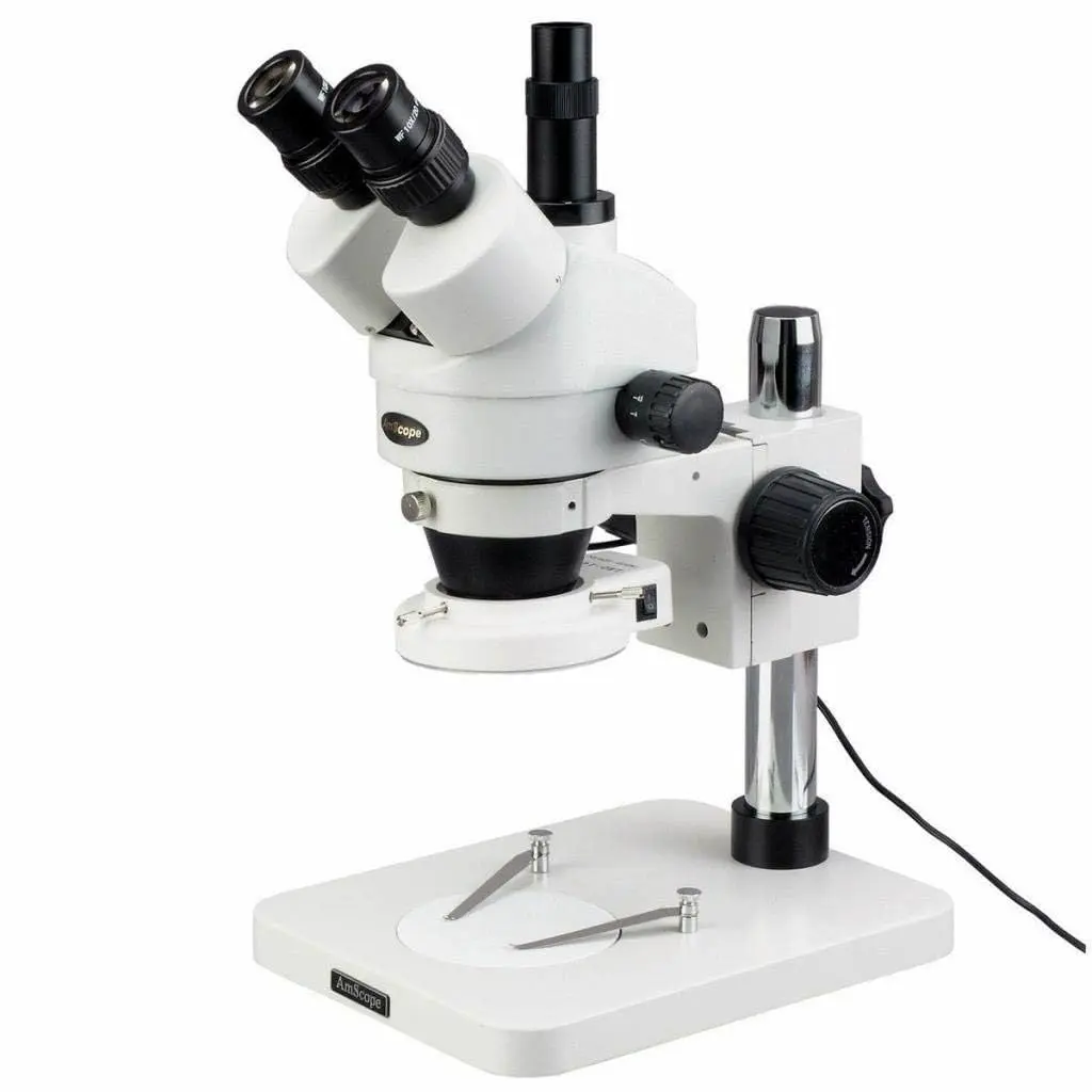 AmScope LED-144W-ZK 144 LED Ring Light Illuminator White | Adjustable Shadow-Free Illumination - view 4