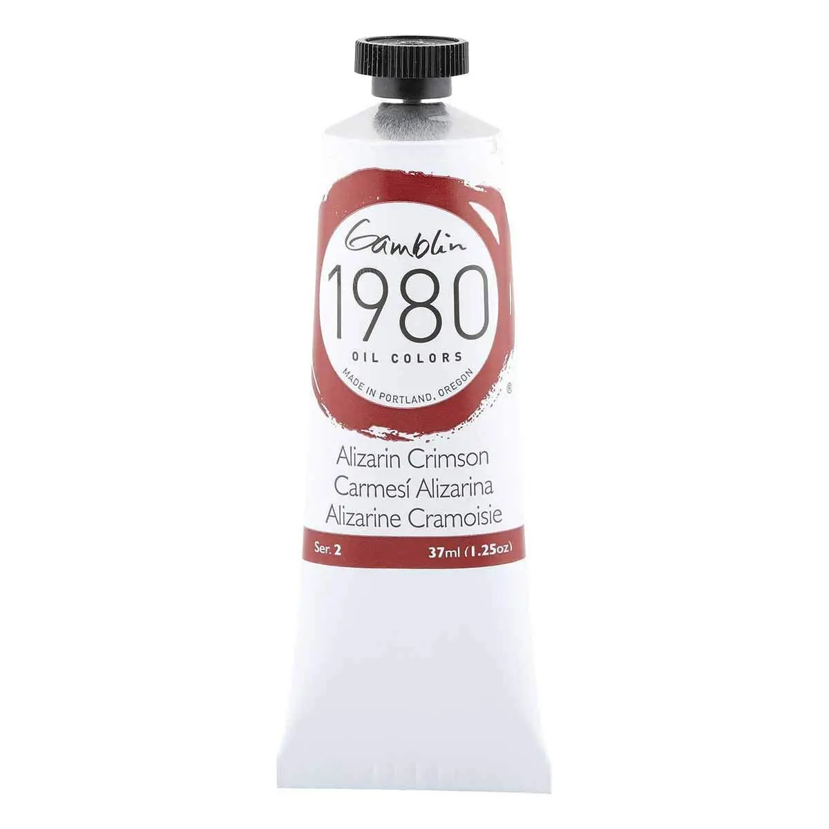 Gamblin Oil Trans Red Oxide 37Ml | True Color Student Grade Oil Paint - view 2