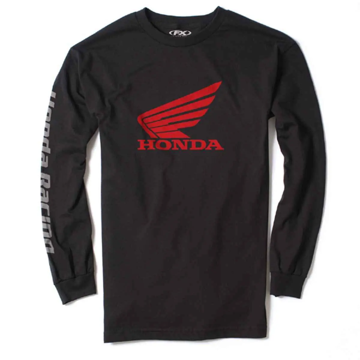 Factory Effex Honda Long Sleeve T-Shirt Black Large | Official Licensed Motorsport Apparel - view 2