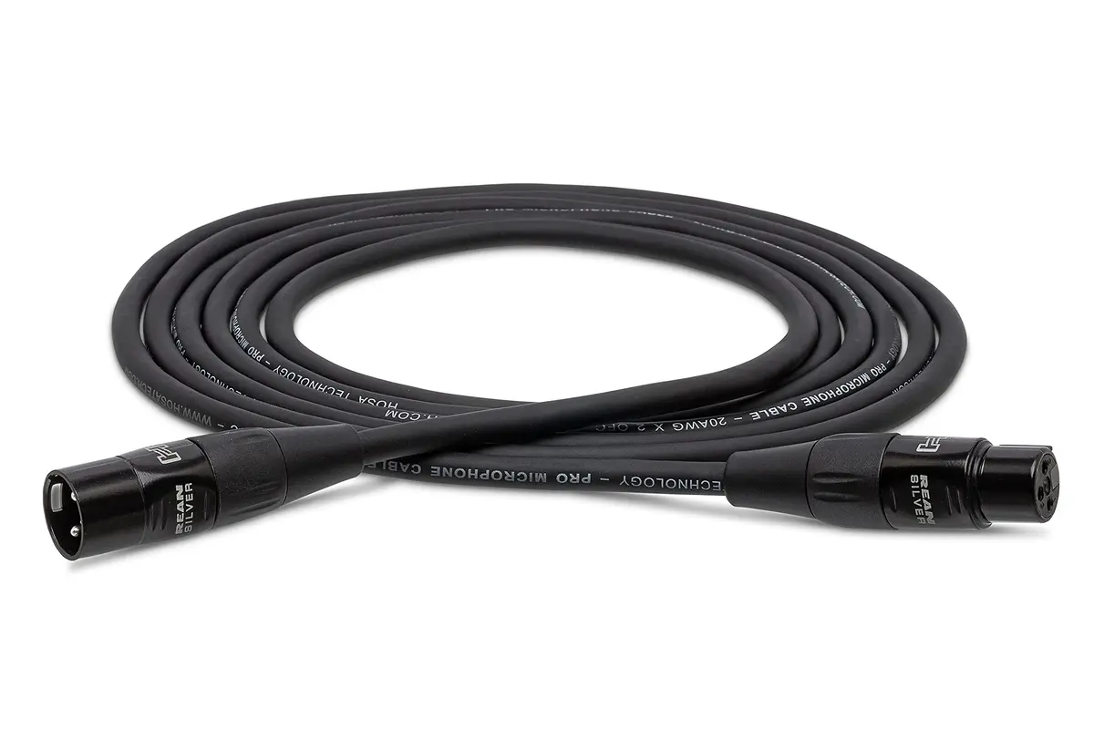 Hosa HMIC-015 Pro Microphone Cable REAN XLR3F to XLR3M 4.57 m (15 Feet) | Balanced Audio for Studio & Stage - view 5
