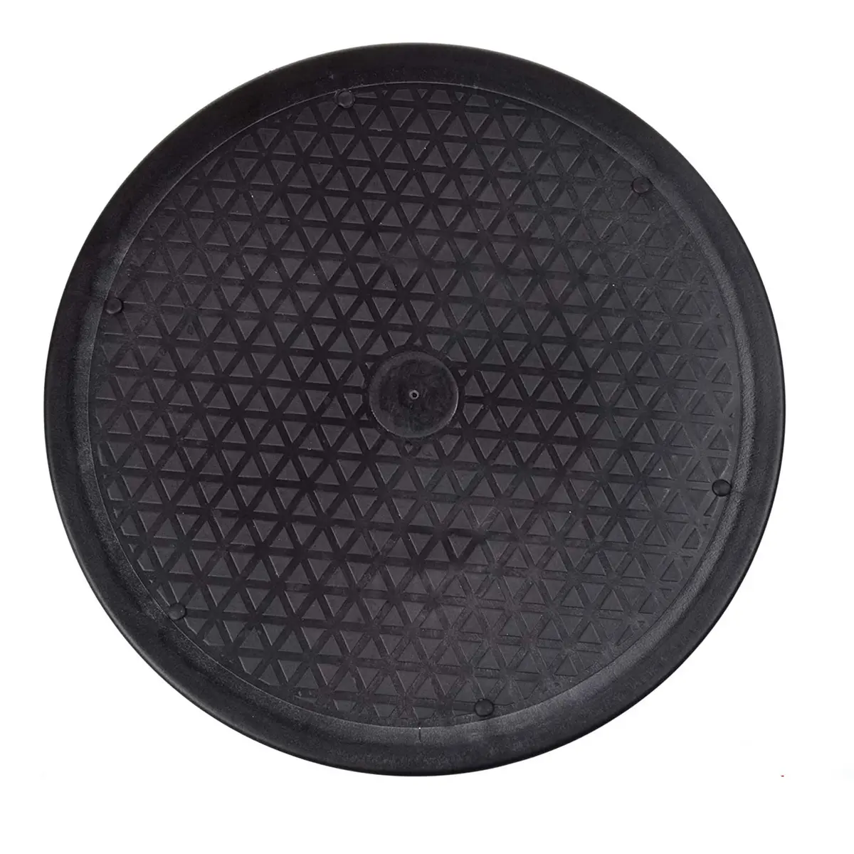 Cosmos 10'' Diameter Heavy Duty 360° Rotation Swivel Stand with Steel Ball Bearings | Black - main product image