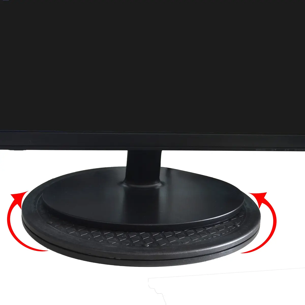 Cosmos 10'' Diameter Heavy Duty 360° Rotation Swivel Stand with Steel Ball Bearings | Black - view 3