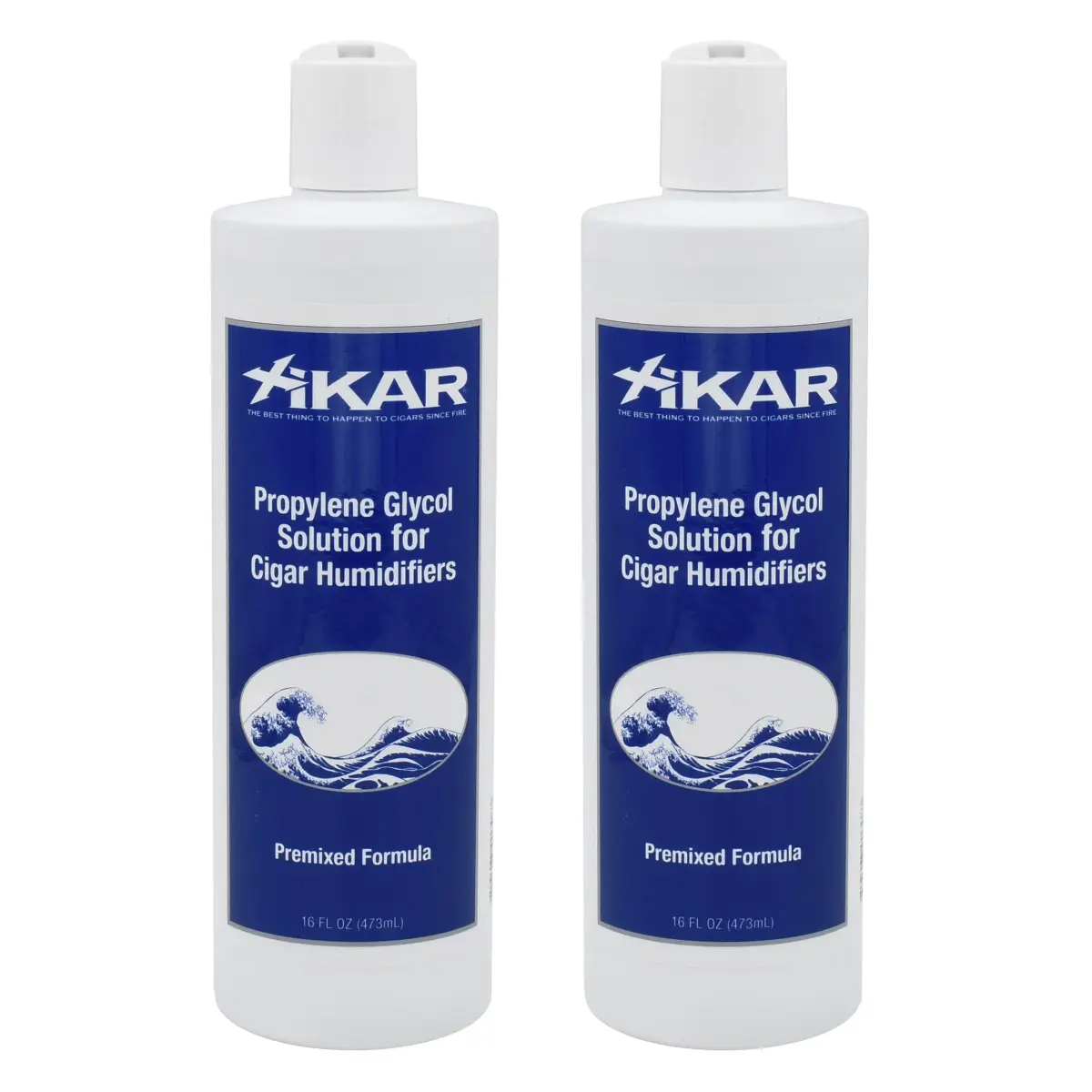 Xikar Humidor Solution 16 Fl Oz (473ml) 2-Pack | Maintains 70% Humidity for Cigars - main product image